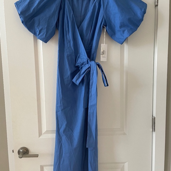 Reformation Olea Wrap Midi-Dress - Picture 4 of 10